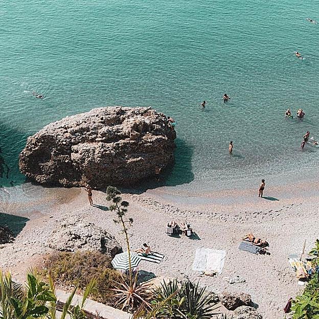 Playa en Nerja