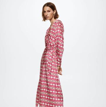 Imagen secundaria 1 - El vestido nudo más favorecedor de Mango para las invitadas de septiembre