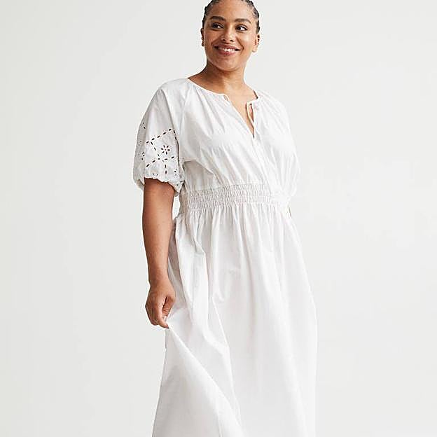 Imagen principal - las mejores copias baratas del vestido de Claudia Schiffer