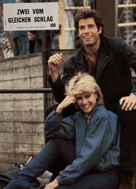 Imagen - Olivia Newton-John con John Travolta en los años 80.