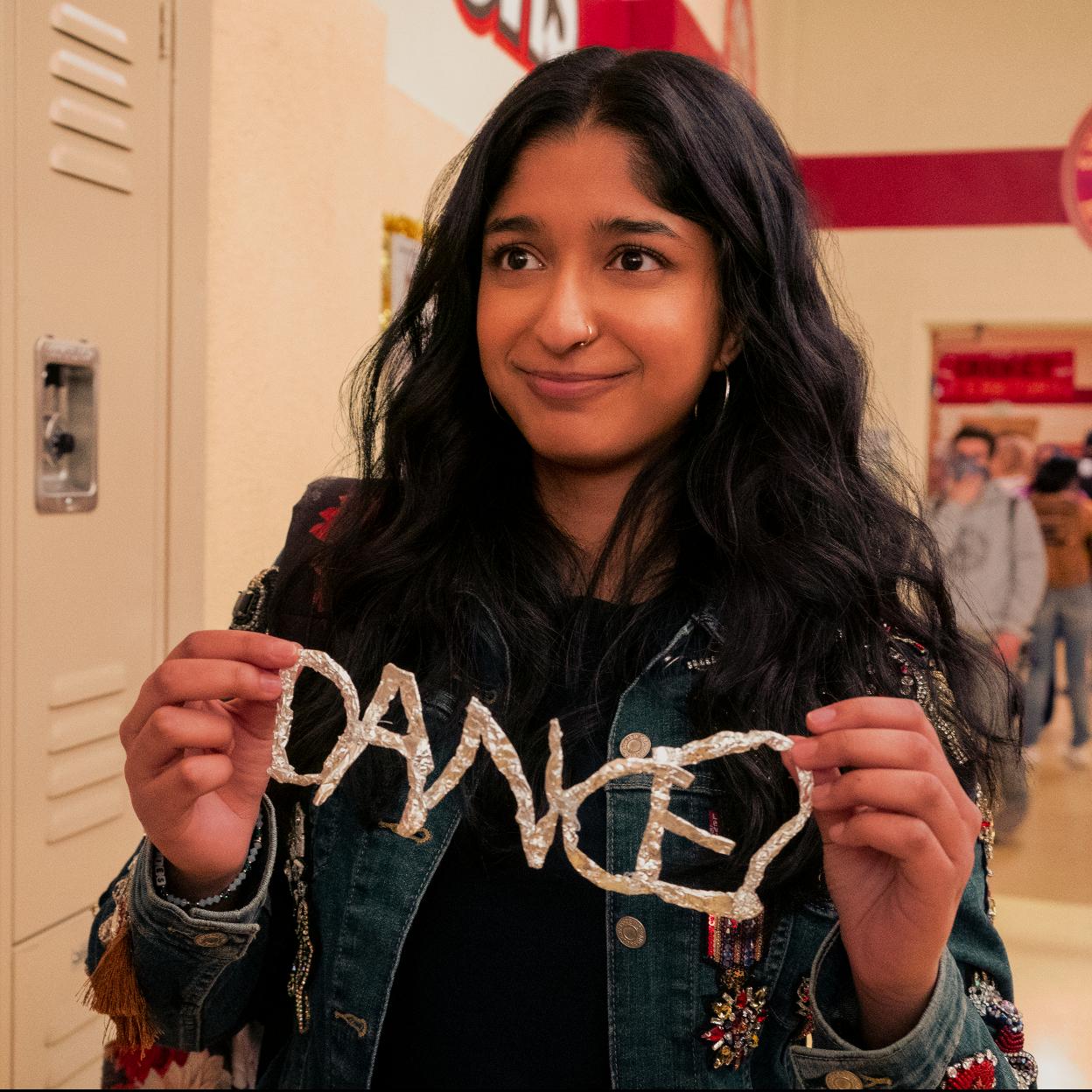 Devi, protagonista de Yo nunca, uno de los estrenos de Netflix para este fin de semana. 