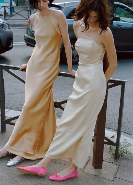 Imagen - Combinado con manoletinas en rosa fucsia.