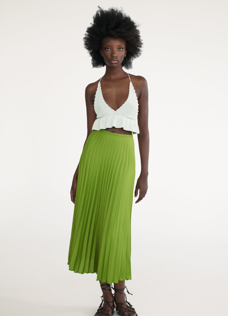 Imagen - Falda verde de Zara.