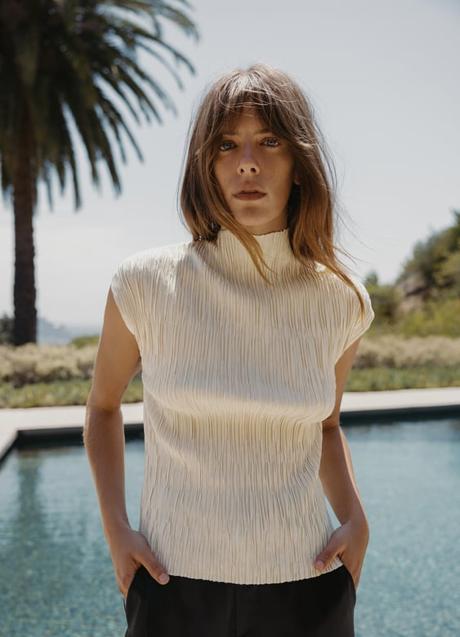 Imagen - Top plisado de lo nuevo de Zara.