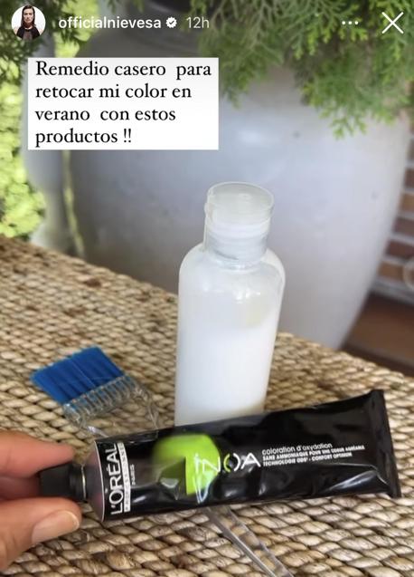 Imagen - Nieves Álvarez en Instagram.