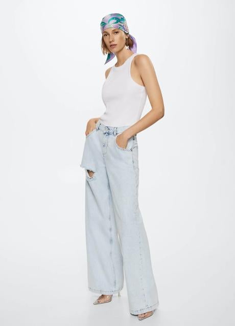 Imagen - Vaqueros rotos de Mango.