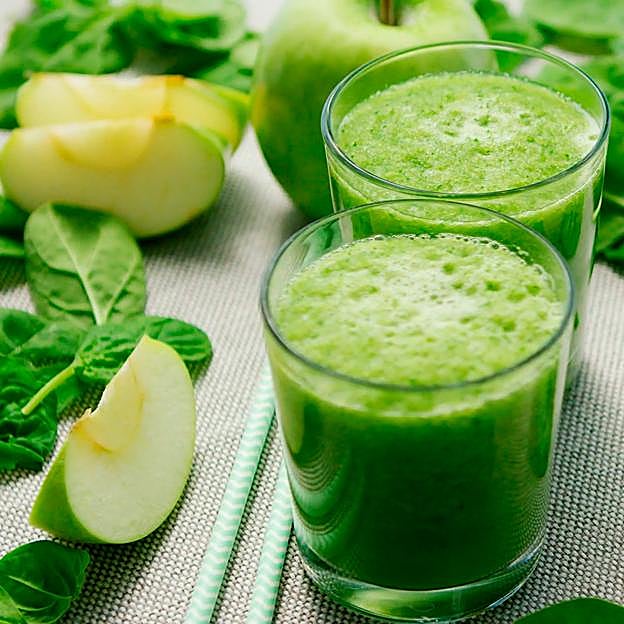 Batido verde. 