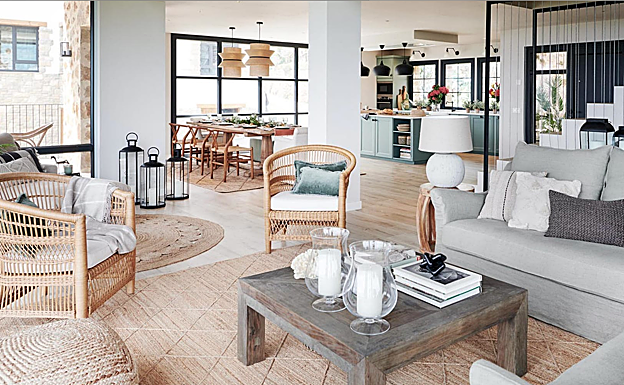 Propuesta de El Corte Inglés que encaja a la perfección con el estilo minimalista y cálido de la tendencia japandi.