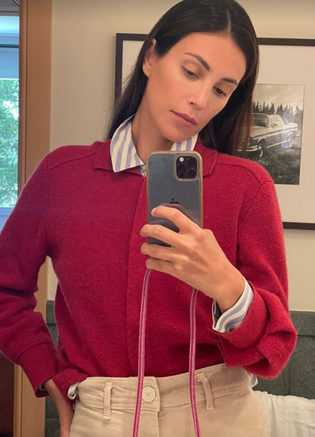 Imagen - Sassa de Osma con vaquero de Zara. Foto: @sassadeo