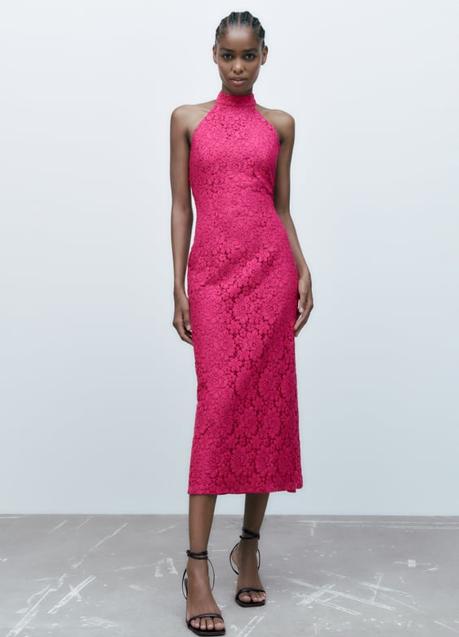Imagen - El vestido de Zara es de encaje.