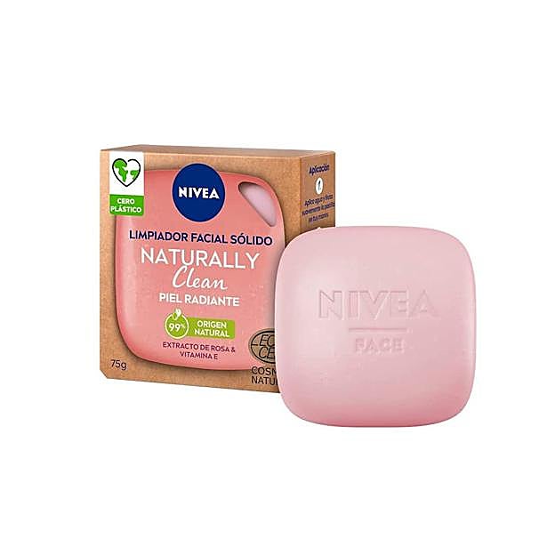 Limpiador facial sólido de Nivea.