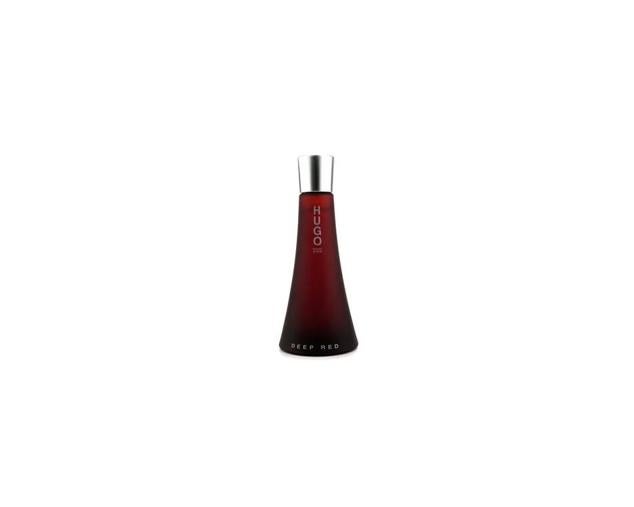 Hugo Deep Red de Hugo Boss tiene un corazón de nardos, fresia, jengibre, semillas de hibisco y flor de jengibre.