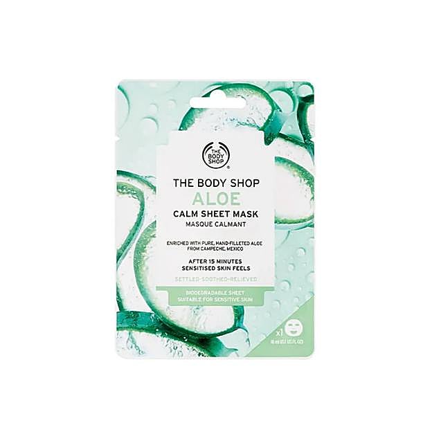 Mascarilla de aloe vera de The Body Shop. 