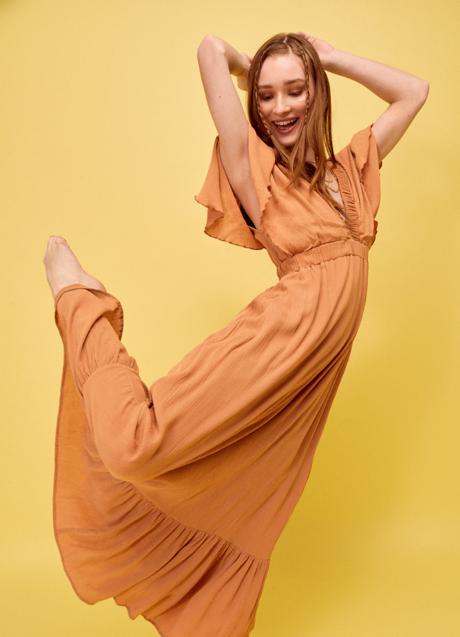 Imagen - Vestido color arena de Slow Love. 