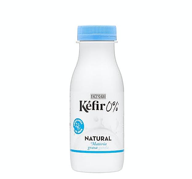 Kefir natural de Mercadona. 