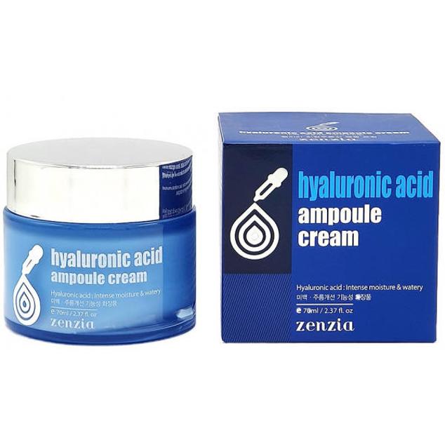 Hyaluronic Acid Ampoule Cream de Jigott se trata de un concentrado super hidratante en formato crema que rellena, aumenta la luminosidad y potencia la elasticidad para rejuvenecer la piel. Contiene ácido hialurónico y vitamina E que minimizan las arrugas, niacinamida que revitaliza agregando brillo y unificando el tono, adenosina estimuladora del colágeno y manteca de karité nutritiva. Cómpralo aquí