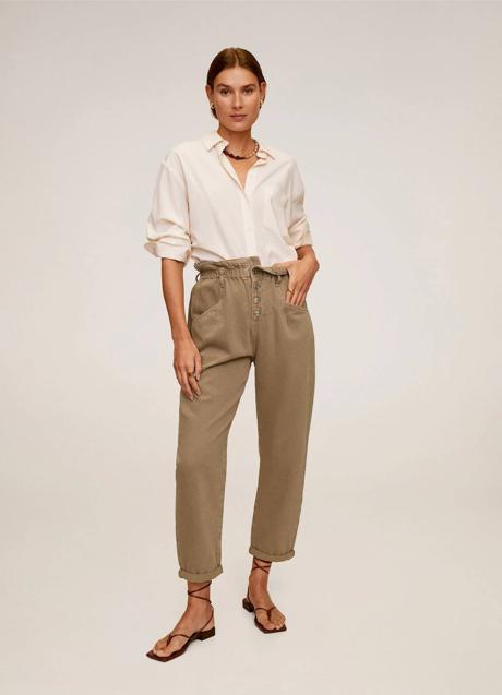 Imagen - Jeans paperbag de Mango