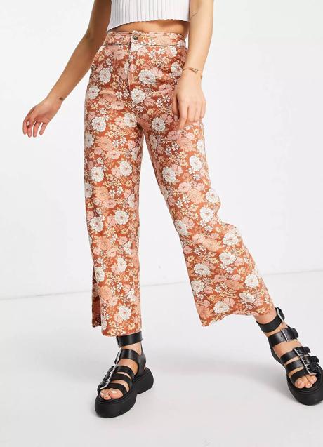 Imagen - Pantalones con estampado floral retro