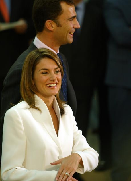 Imagen - Letizia Ortiz y el príncipe Felipe, el día del anuncio de su compromiso (FOTO: Gtres).