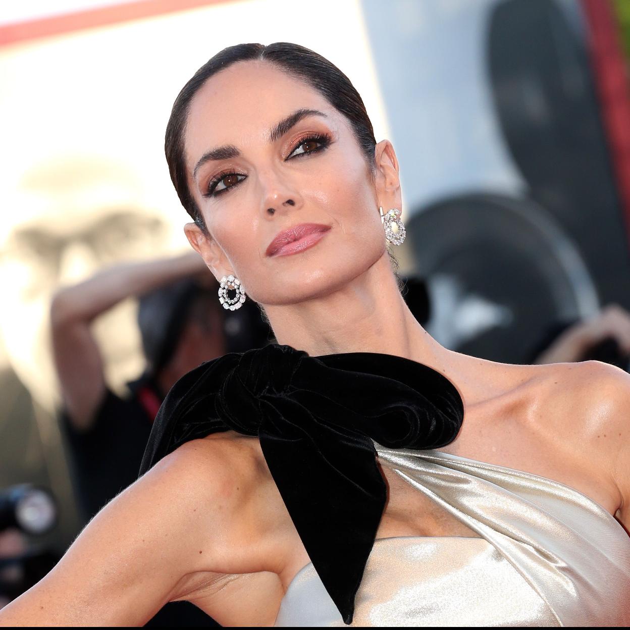 Eugenia Silva en la alfombra roja del Festival de Venecia. 