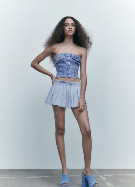 Imagen - Minifalda vaquera de Zara, 22,95€.