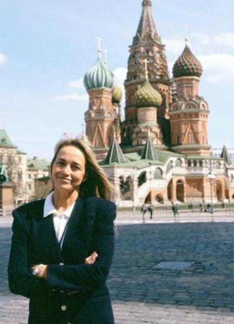 Imagen - Queca Campillo en Rusia. FACEBOOK