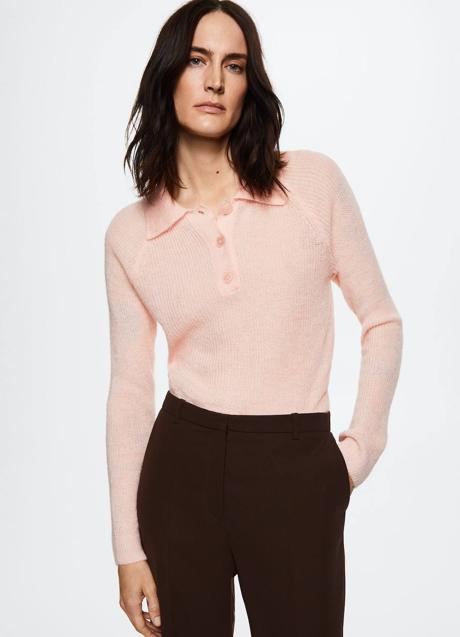 Imagen - Polo ajustado en tejido de punto