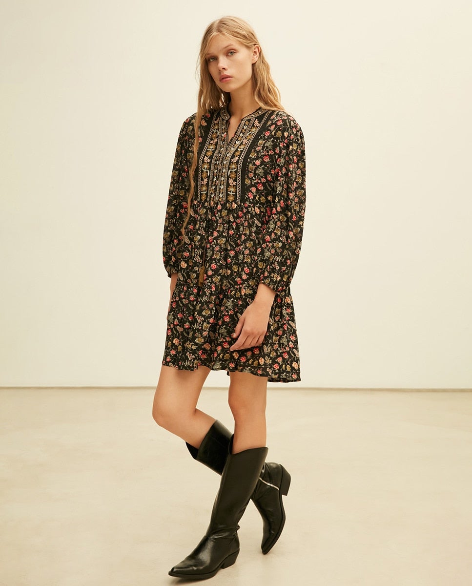 Imagen - Vestido estampado de Sfera, 35,99€.