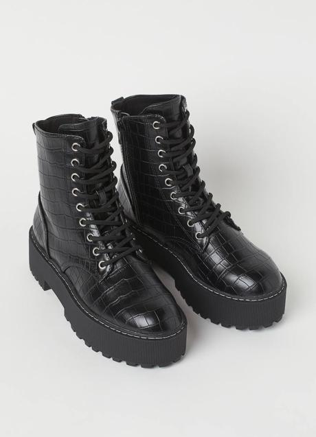 Imagen - Botas acordonadas efecto coco