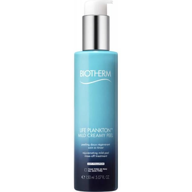 Life Plankton Mild Creamy Peel de Biotherm trabaja de forma suave para regenerar, purificar, perfeccionar y revitalizar la piel, sin agredir o causar irritación, por lo que es perfecto para pieles sensibles. Los polímeros y tensioactivos levantan las células muertas, el escualeno hidrata y la fracción probiótica Life Plankton renueva e ilumina. Cómpralo aquí