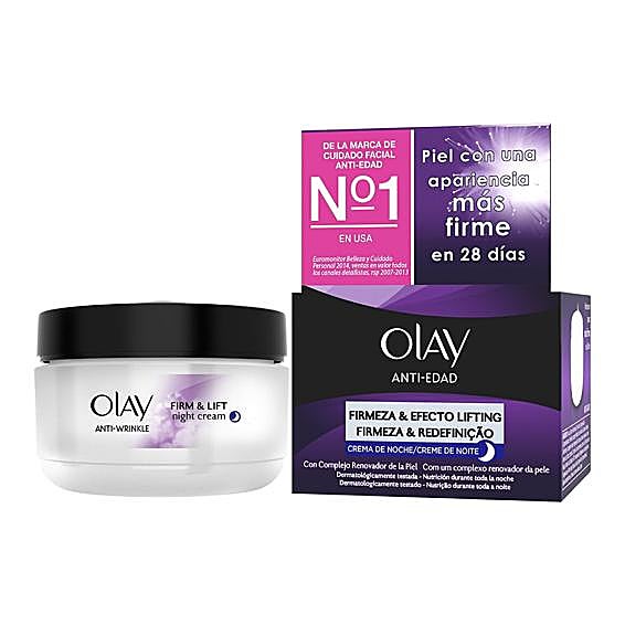 Crema de noche Firmeza & Efecto lifting, de Olay