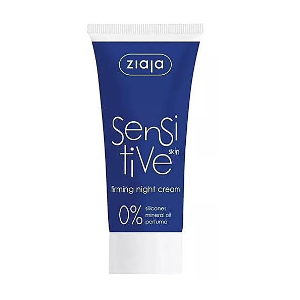 Crema reafirmante de noche para pieles sensibles Sensitive, de Ziaja