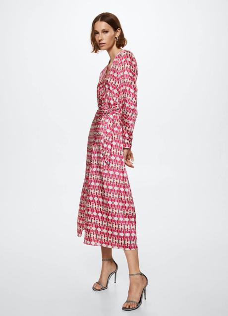 Imagen - Vestido midi con estampado geométrico 