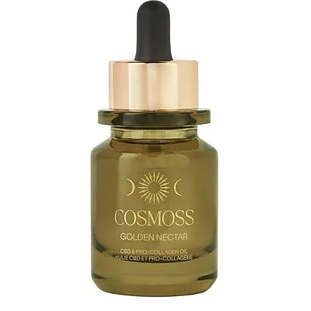 Aceite facial dorado de Cosmoss.