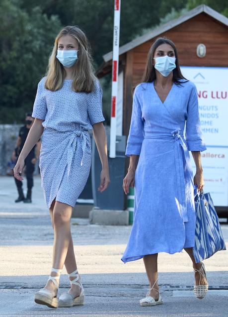 Imagen - Leonor y Letizia visitan la sierra de Tramuntana en Mallorca. (Agosto 2021).