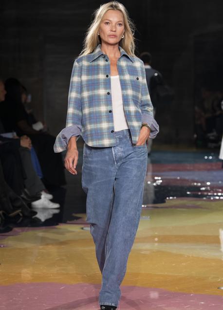 Imagen - Kate Moss lució un look con vaqueros. / GTRES