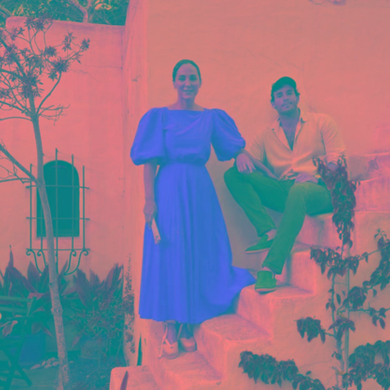 Tamara Falcó posa junto a su ex novio Íñigo Onieva.