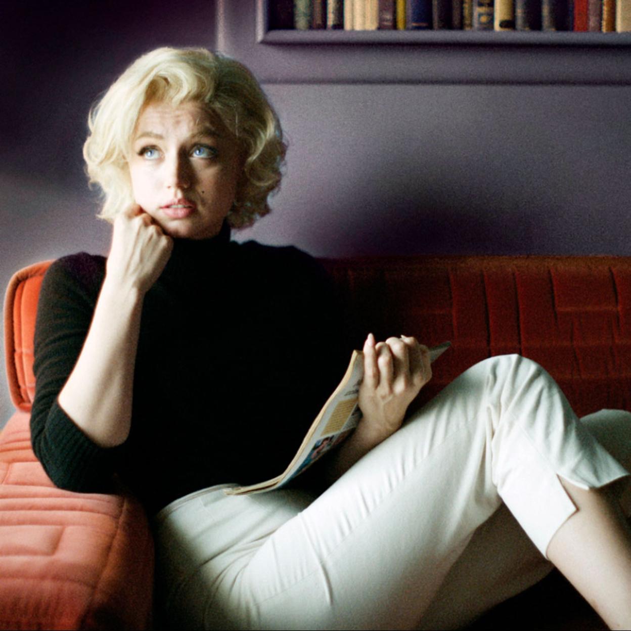 Las ondas perfectas de Ana de Armas en Blonde serán el peinado del clavicut