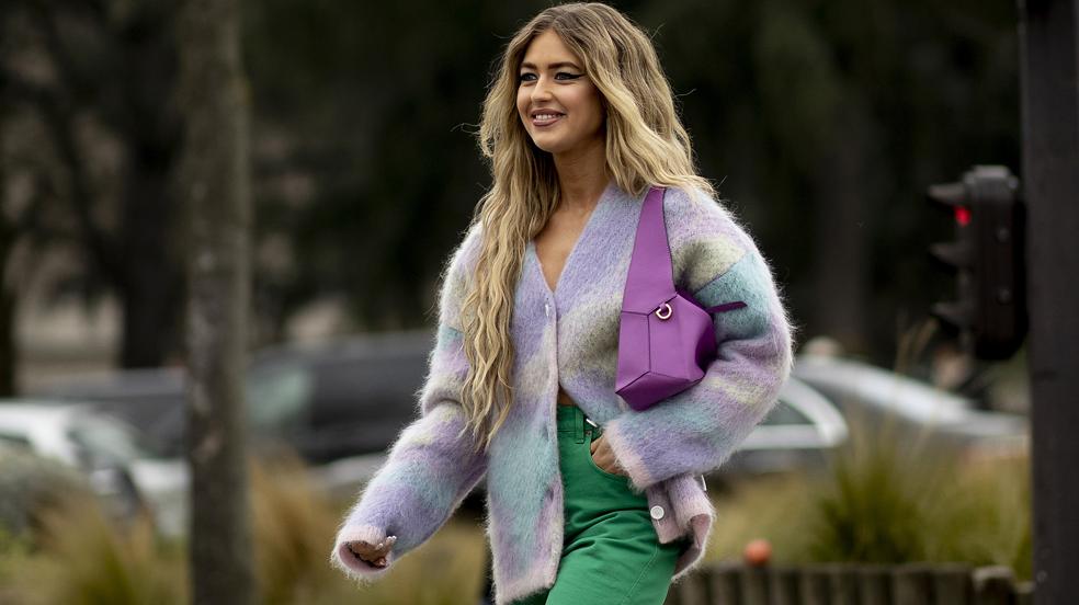 Las chaquetas de punto son perfectas para otoño.