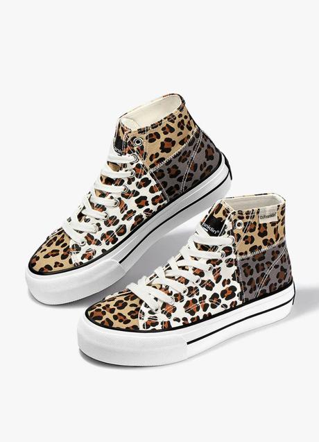 Imagen - Zapatillas de leopardo One Way Patchwork Leo, 42.29 euros en D.Franklin.