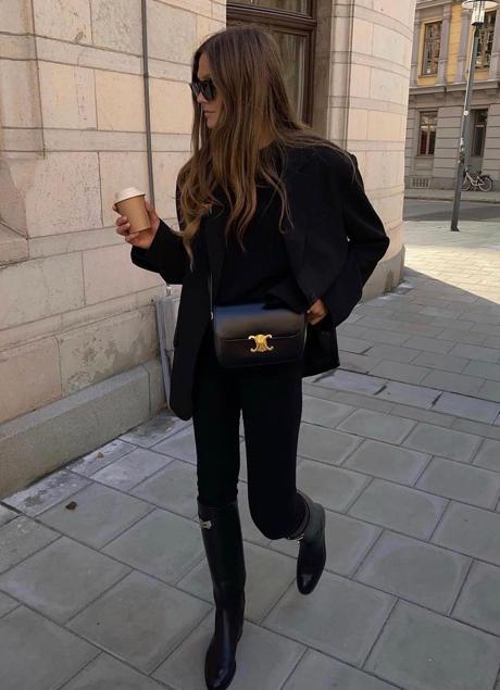 Imagen - Tus botas altas serán las mejores aliadas para tus pantalones pitillos/@FILIPPAHAGG