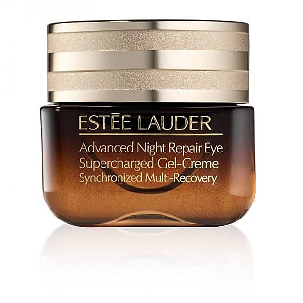 Advanced Night Repair Eye Supercharged Gel-Creme Contorno de ojos antiojeras y antiedad de Estée Lauder.