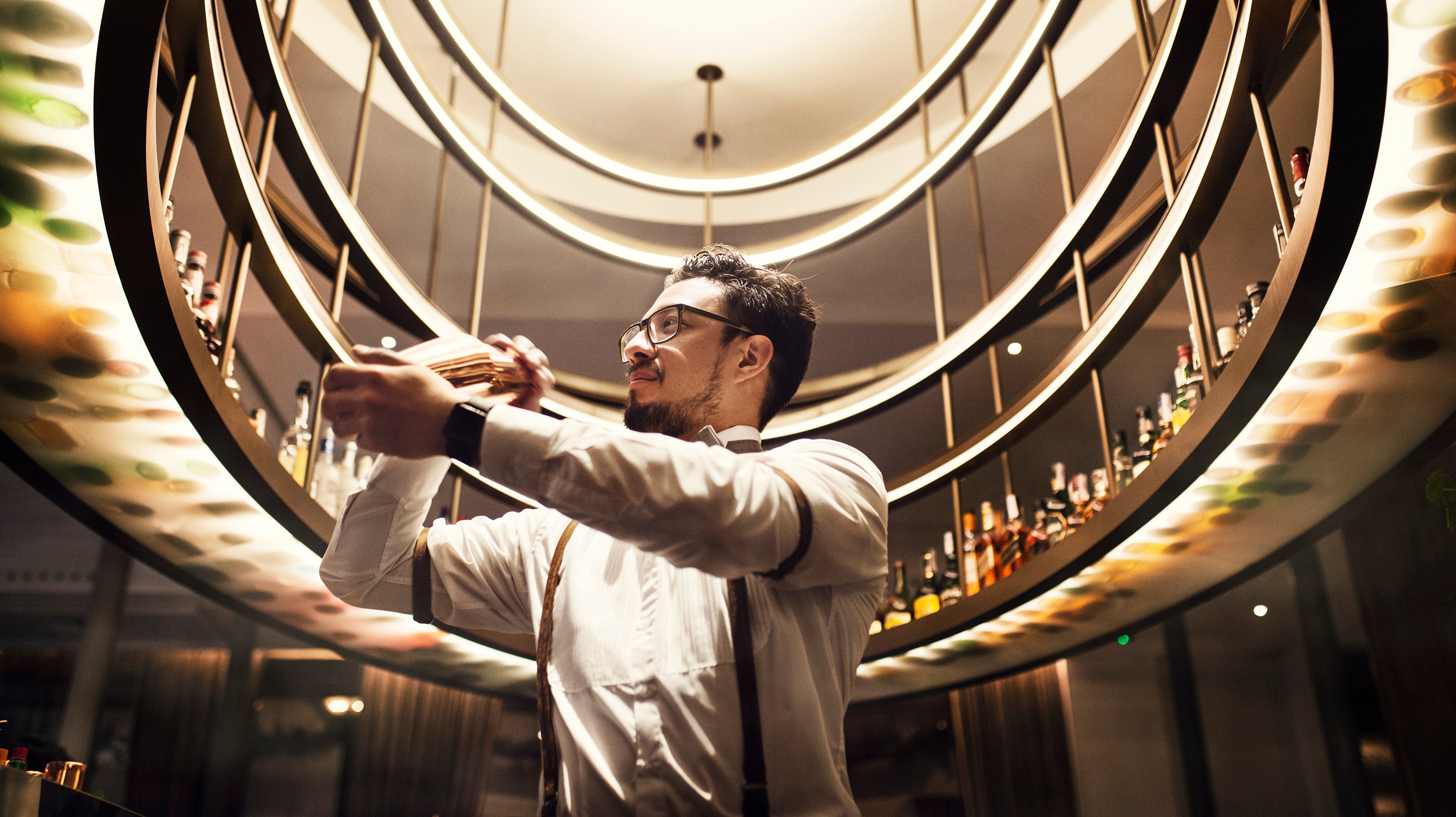 En el Gran Hotel Inglés podemos acompañar la velada de una extensa carta de cócteles. 