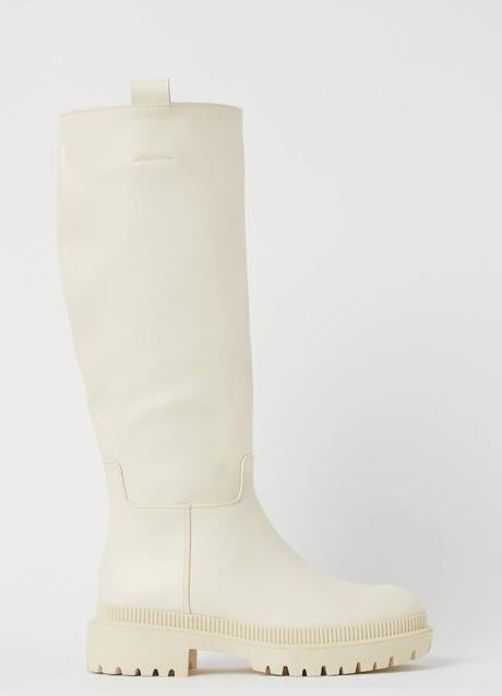 Imagen - Botas planas blancas