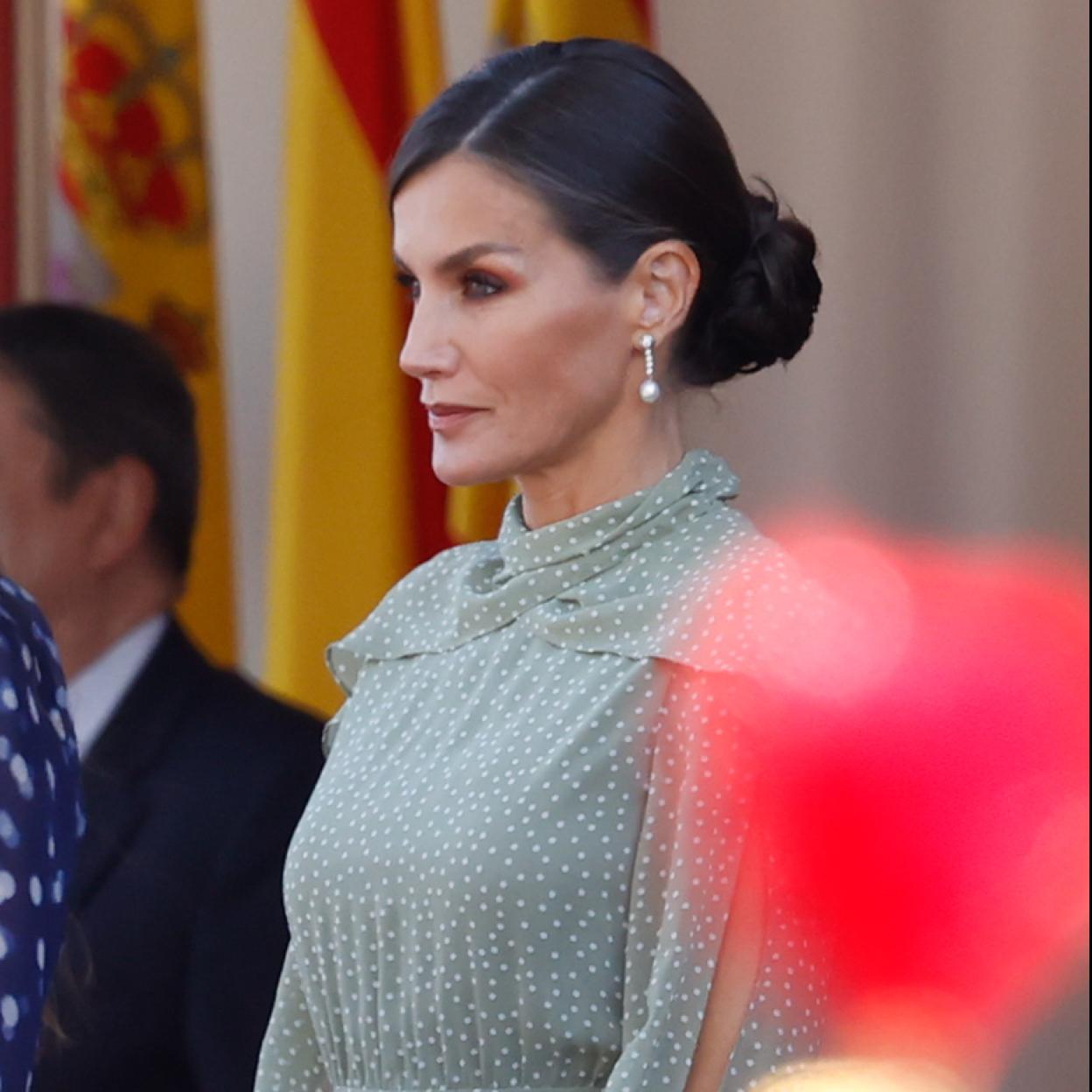 La reina Letizia en el Día de la Hispanidad.