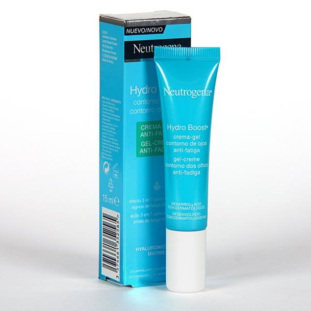 Contorno de ojos hidratante con ácido hialurónico y un efecto 3 en 1 que elimina de forma eficaz los signos de la fatiga: Hidrata la zona de forma intensa, consiguiendo un efecto revitalizante inmediato; proporciona una agradable sensación de frescor que combate los ojos cansados; mantiene la hidratación durante 24 horas, manteniendo la elasticidad y confort, y mejorando el aspecto. Precio: 16,80 euros en Atida MiFarma (precio habitual: 18,14 euros). Cómpralo aquí