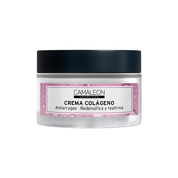 Crema facial colágeno de Camaleon, a la venta en PromoFarma por 9,95 euros. 