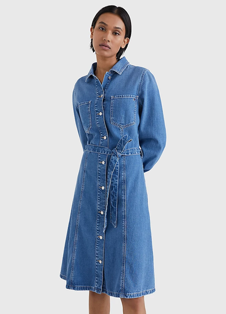 Imagen - Vestido vaquero de corte slim de Tommy Hilfiger, 74,50€.