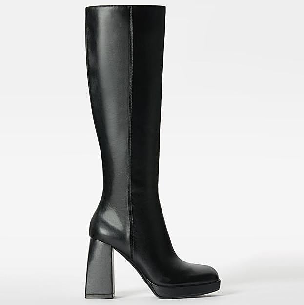 Botas overknee de Bershka, 49,99€.