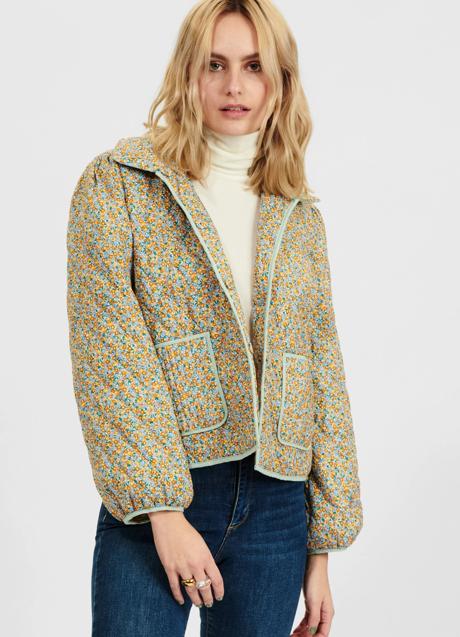 Imagen - Chaqueta acolchada con estampado floral de Nümph. 